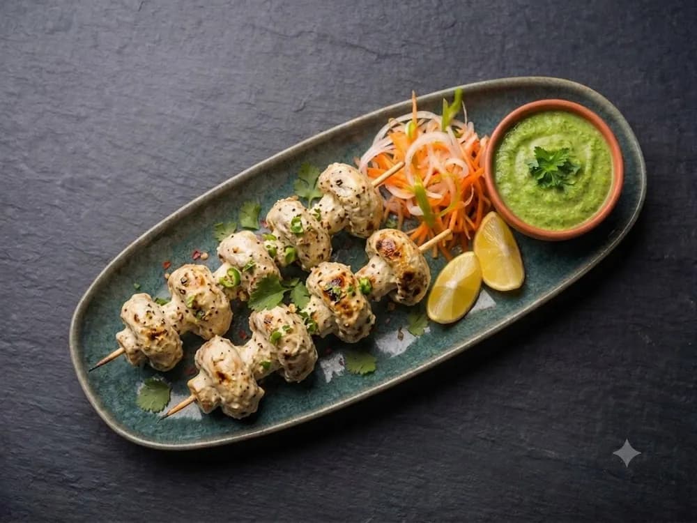 Mushroom Malai Tikka