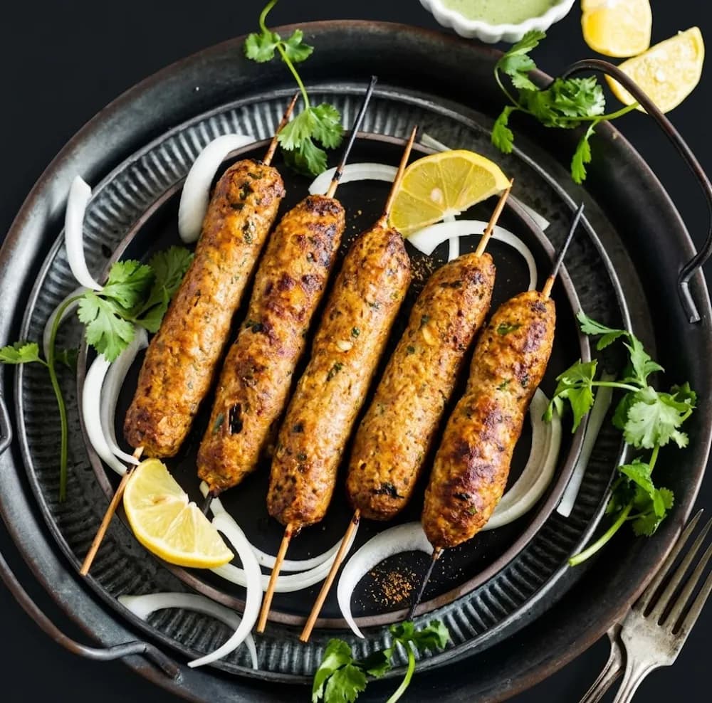 Masala Chicken Seekh