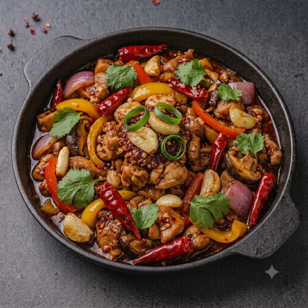 Chicken Hot Garlic Sauce
