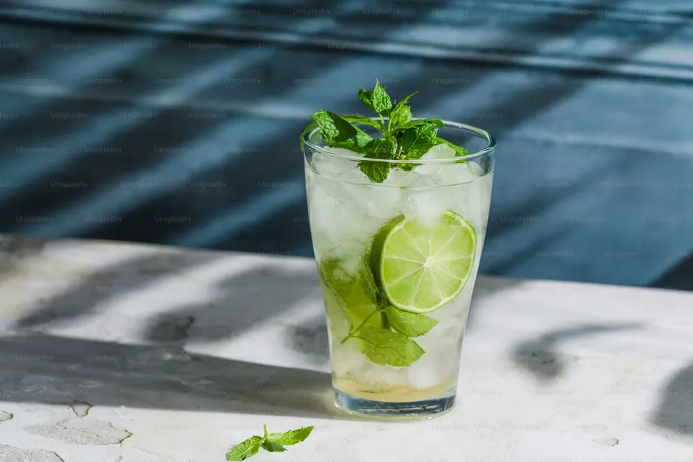 Tangy Lemon Sparkling Soda