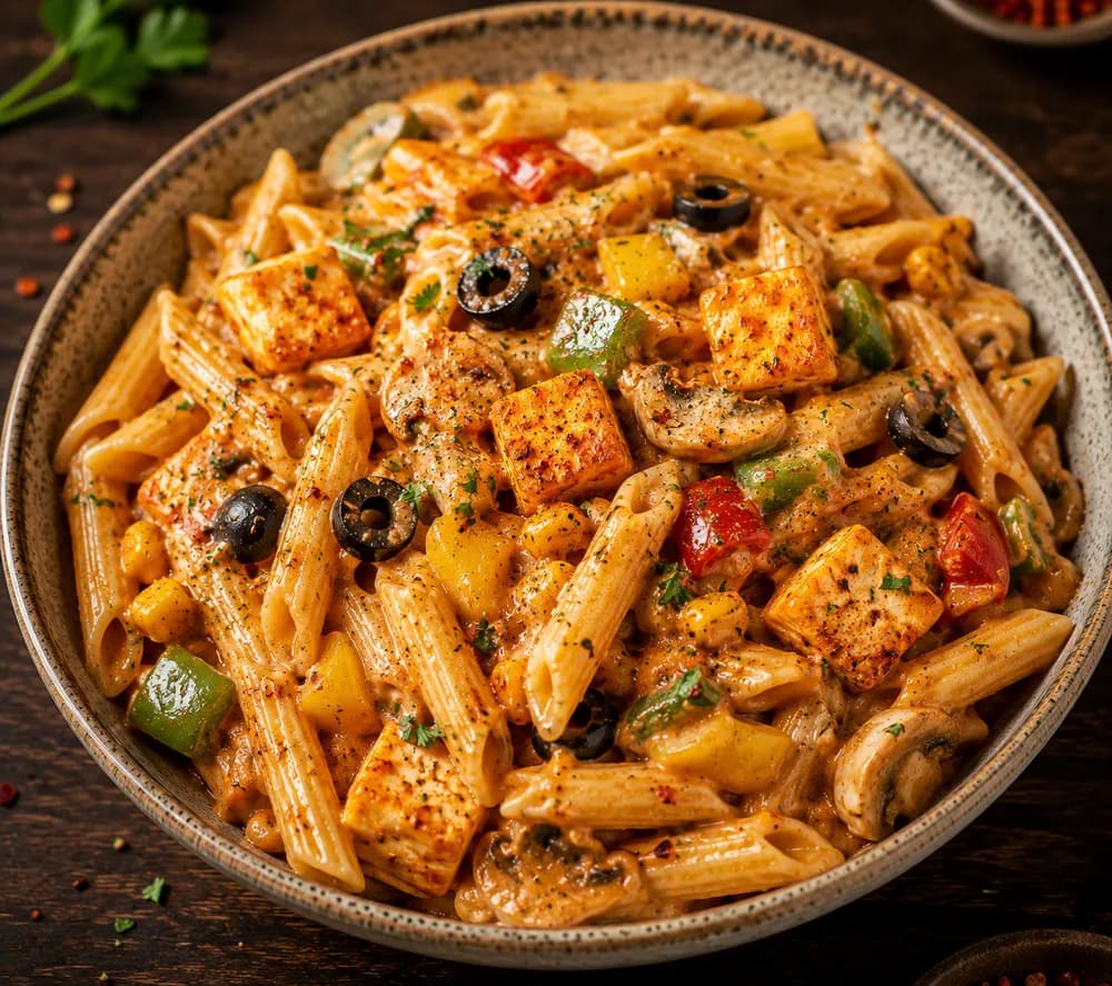 Paneer Mix Pasta